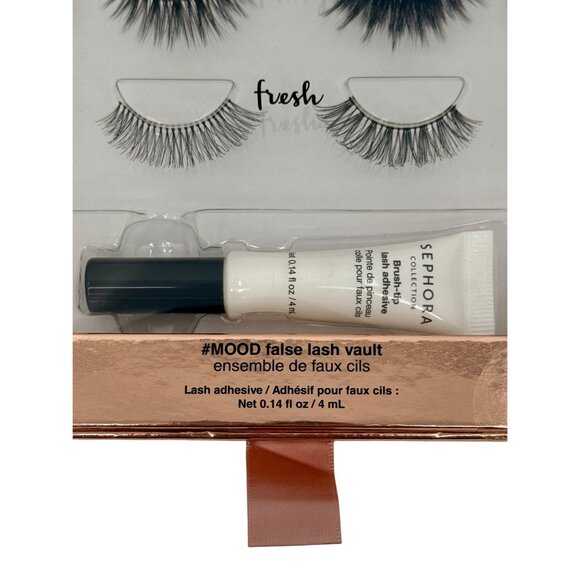 Sephora Collection #Mood False Lash Vault - Eye Lashes MUA Adhesive Glue Makeup - Picture 2 of 9